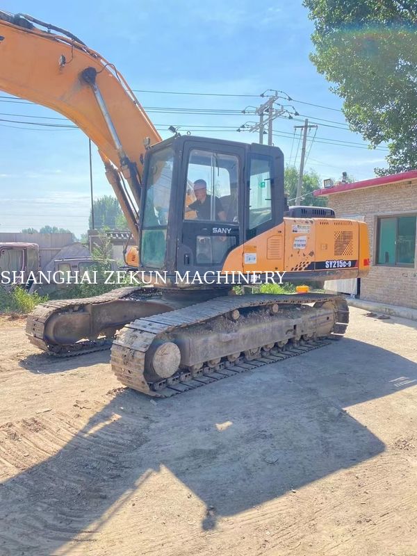 Gebraucht 21 Tonnen Sany SY215C-9 SY215C PRO Crawler Bagger für den Schwerbau