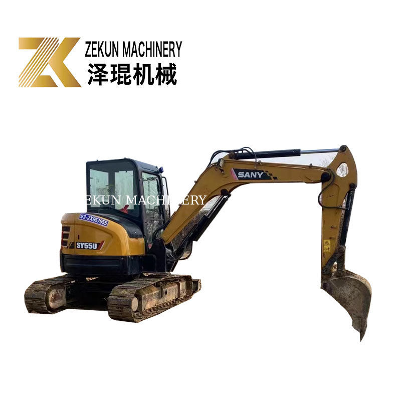Gebraucht SANY SY55U Crawler Bagger 5,5 Tonnen mit 0,23m3 Eimer Kapazität