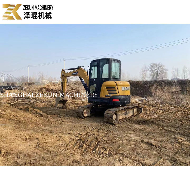 Gebraucht SANY SY55U Crawler Bagger 5,5 Tonnen mit 0,23m3 Eimer Kapazität