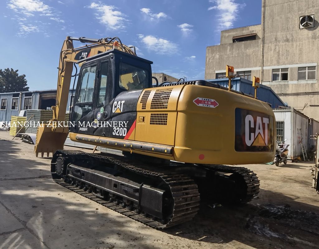 Bauarbeiten 2015 Caterpillar Cat312 312D Bagger Shanghai Cat 312 C mit Betriebsgewicht 20 Tonnen