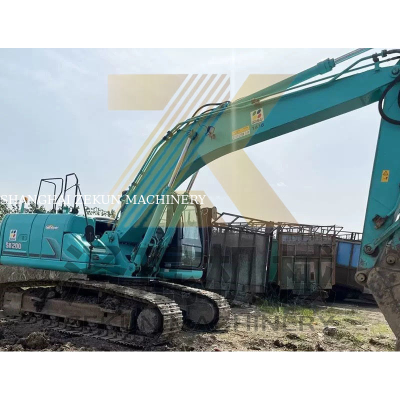 Gebraucht 20 TON Kobelco SK200-8 Bagger mit geringer Arbeitszeit aus Japan