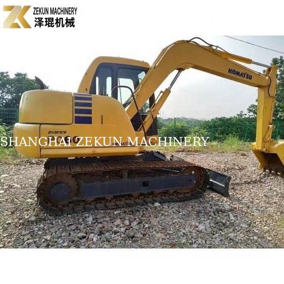 Gebrauchtes Komatsu PC60-7 Bagger Original aus Japan 2 Tonnen Betriebsgewicht Second Hand Mini Digger