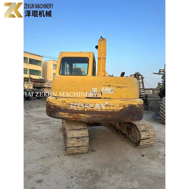 Gebraucht Japan Komatsu PC60-7 6 Tonnen bewegliche Crawler-Grabmaschine
