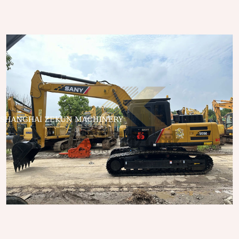 2023 Sany SY215C Pro Crawler Bagger 21 Tonnen Schwerbagger mit anderer Hydraulikpumpe
