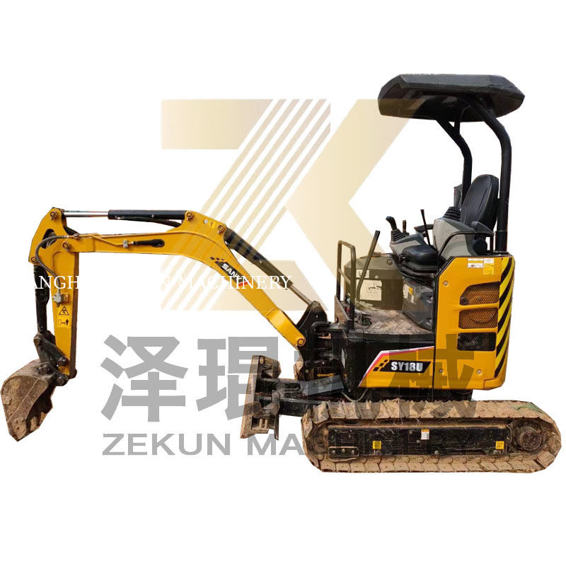 SY18U 1,8 Tonnen kleiner Bagger, perfekt für kleine Räume und begrenzte Budgets