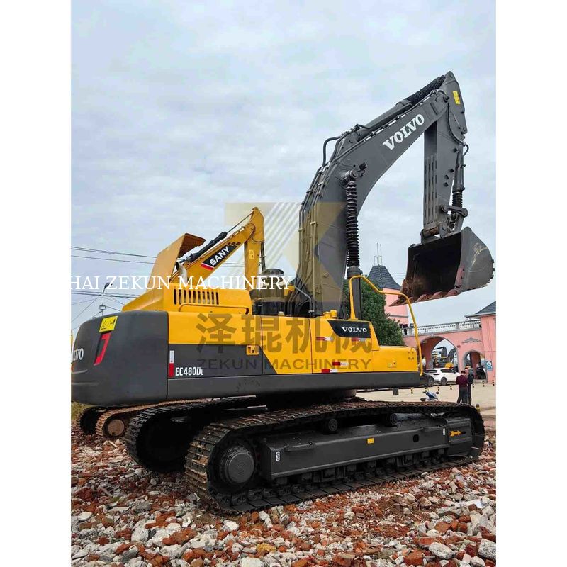 Gebrauchtes Volvo Ec480DL Bagger mit 1,77-3,8m3 Eimerkapazität und gutem Zustand
