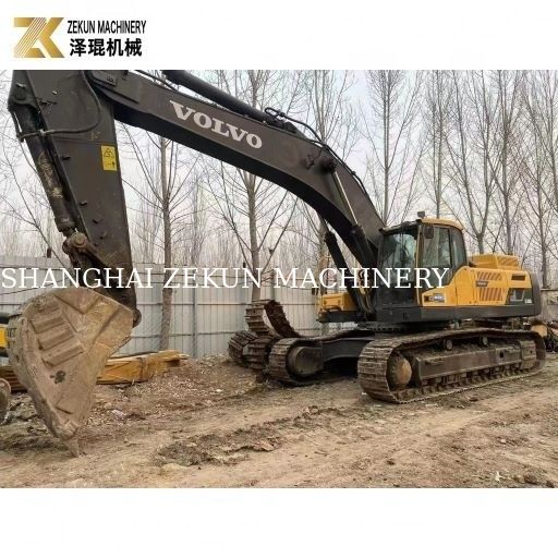 Original Farbbergbaugeräte 48 Tonnen Gebraucht Volvo EC480 Crawler Bagger EC480D