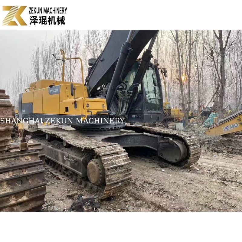 Original Farbbergbaugeräte 48 Tonnen Gebraucht Volvo EC480 Crawler Bagger EC480D