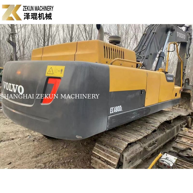Original Farbbergbaugeräte 48 Tonnen Gebraucht Volvo EC480 Crawler Bagger EC480D