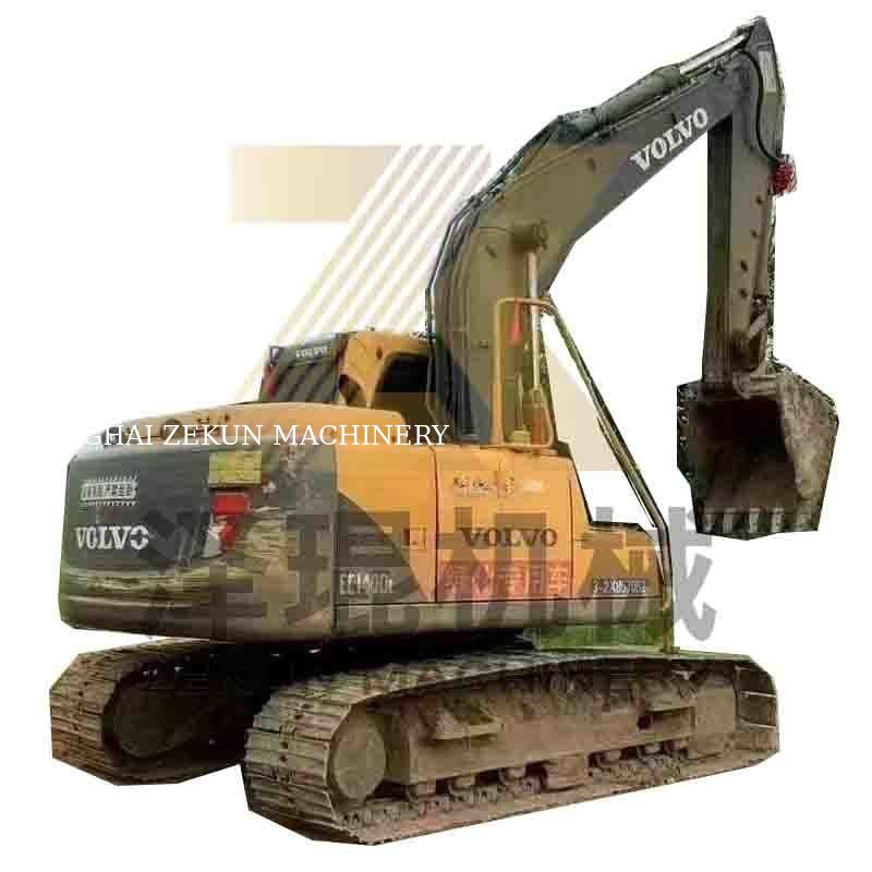 Volvo EC140DL 14-Tonnen Gebrauchtbagger mit geringer Arbeitszeit und langlebiger Hydraulikzylinder