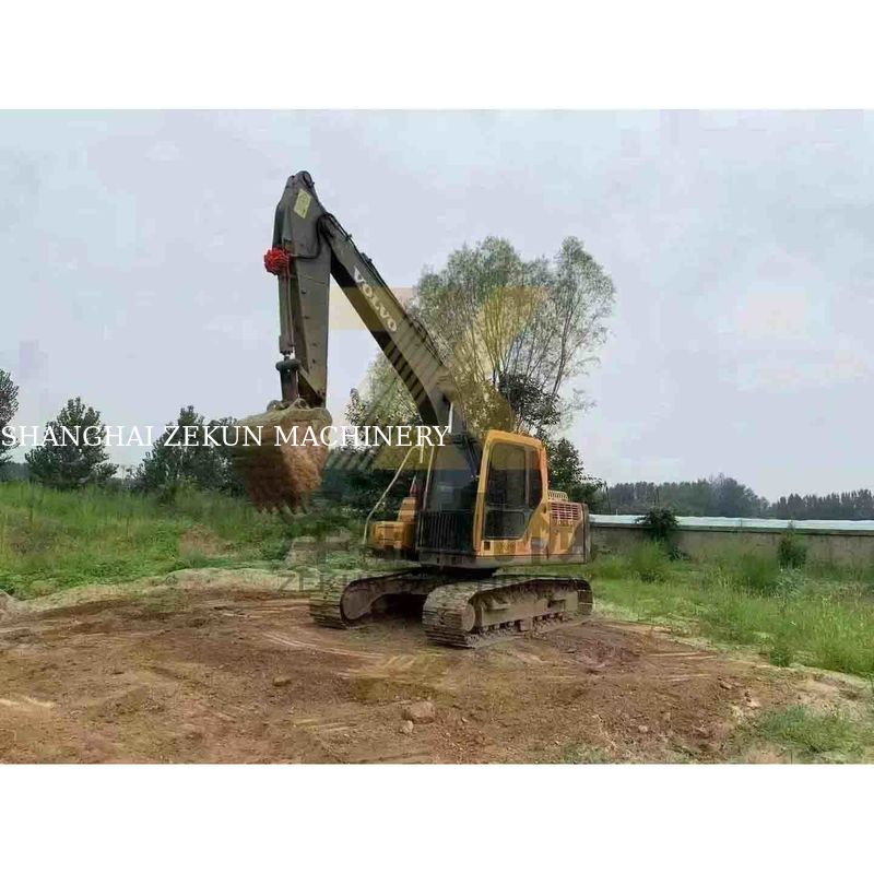 Volvo EC140DL 14-Tonnen Gebrauchtbagger mit geringer Arbeitszeit und langlebiger Hydraulikzylinder