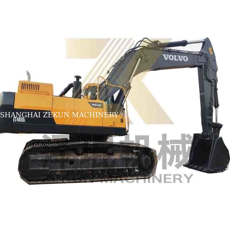 Verwendete VOLVO EC480DL Bagger 270KW Leistung und 1,77 3,8 m3 Eimer Kapazität