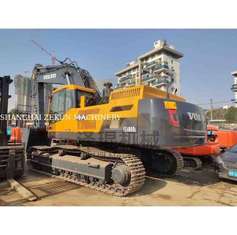 Verwendete VOLVO EC480DL Bagger 270KW Leistung und 1,77 3,8 m3 Eimer Kapazität