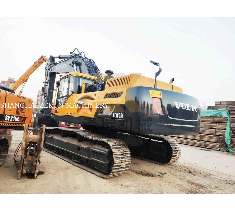 Verwendete VOLVO EC480DL Bagger 270KW Leistung und 1,77 3,8 m3 Eimer Kapazität