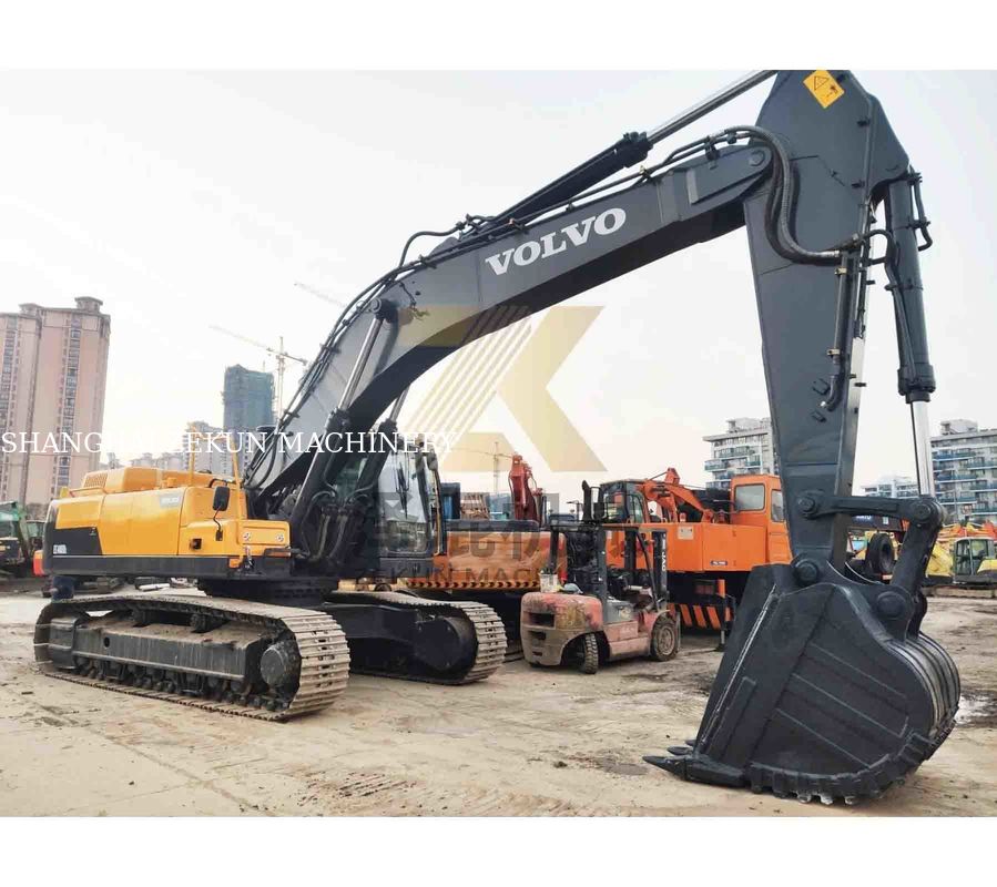 Verwendete VOLVO EC480DL Bagger 270KW Leistung und 1,77 3,8 m3 Eimer Kapazität