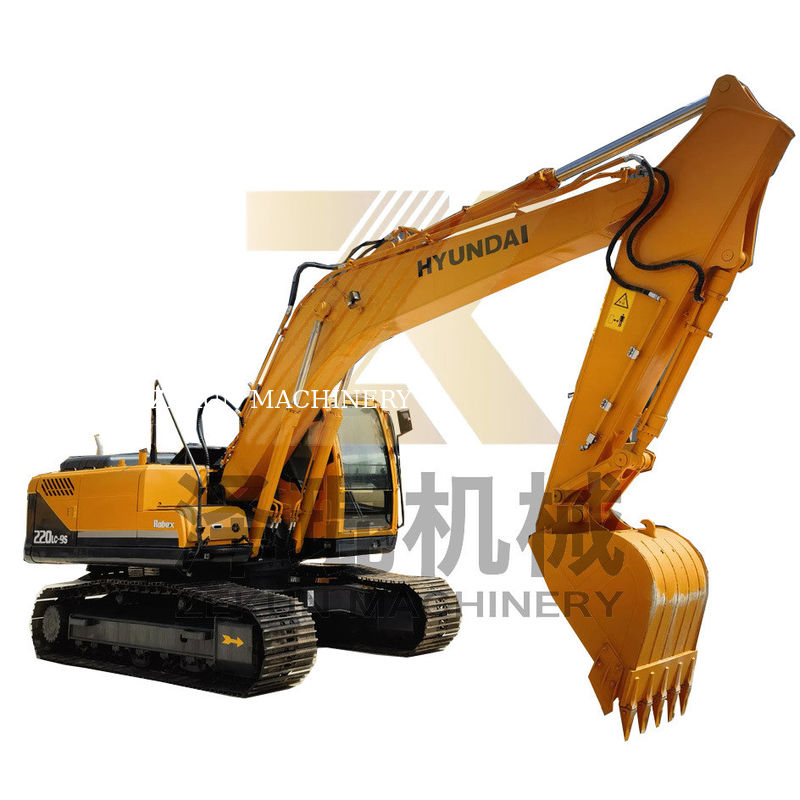 Gebrauchtes Original-Korea Hyundai 220 220-9 Digger mit 22 Tonnen Betriebsgewicht