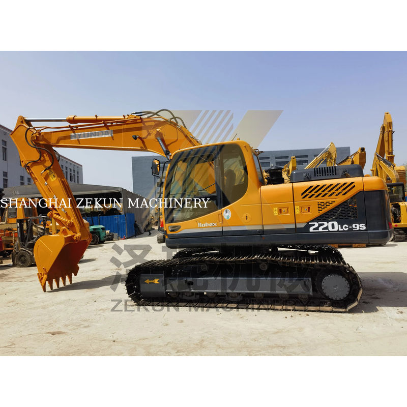 Gebrauchtes Original-Korea Hyundai 220 220-9 Digger mit 22 Tonnen Betriebsgewicht