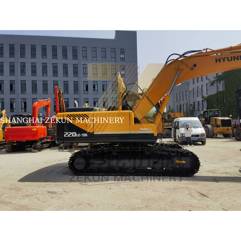 Gebrauchtes Original-Korea Hyundai 220 220-9 Digger mit 22 Tonnen Betriebsgewicht