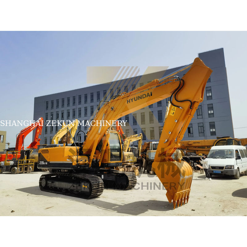 Gebrauchtes Original-Korea Hyundai 220 220-9 Digger mit 22 Tonnen Betriebsgewicht