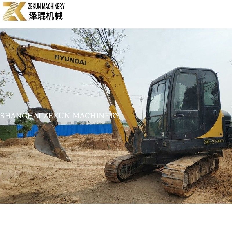 5.5 Tonnen Hyundai Robex 55-7 Bagger mit Hydraulikventil 0,18m3 Eimer