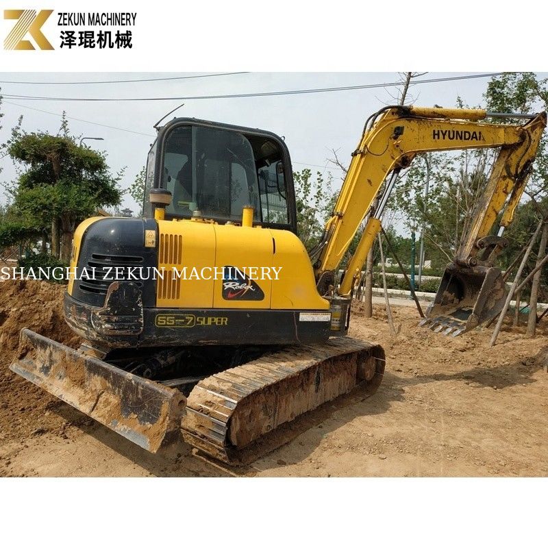 5.5 Tonnen Hyundai Robex 55-7 Bagger mit Hydraulikventil 0,18m3 Eimer