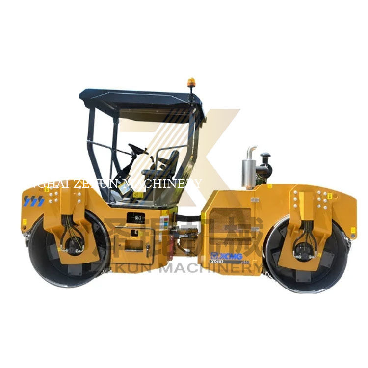 Gebrauchtes XCMG XD103 10-Tonnen-Doppeltrommelroller mit Kabine EU-Stufe II