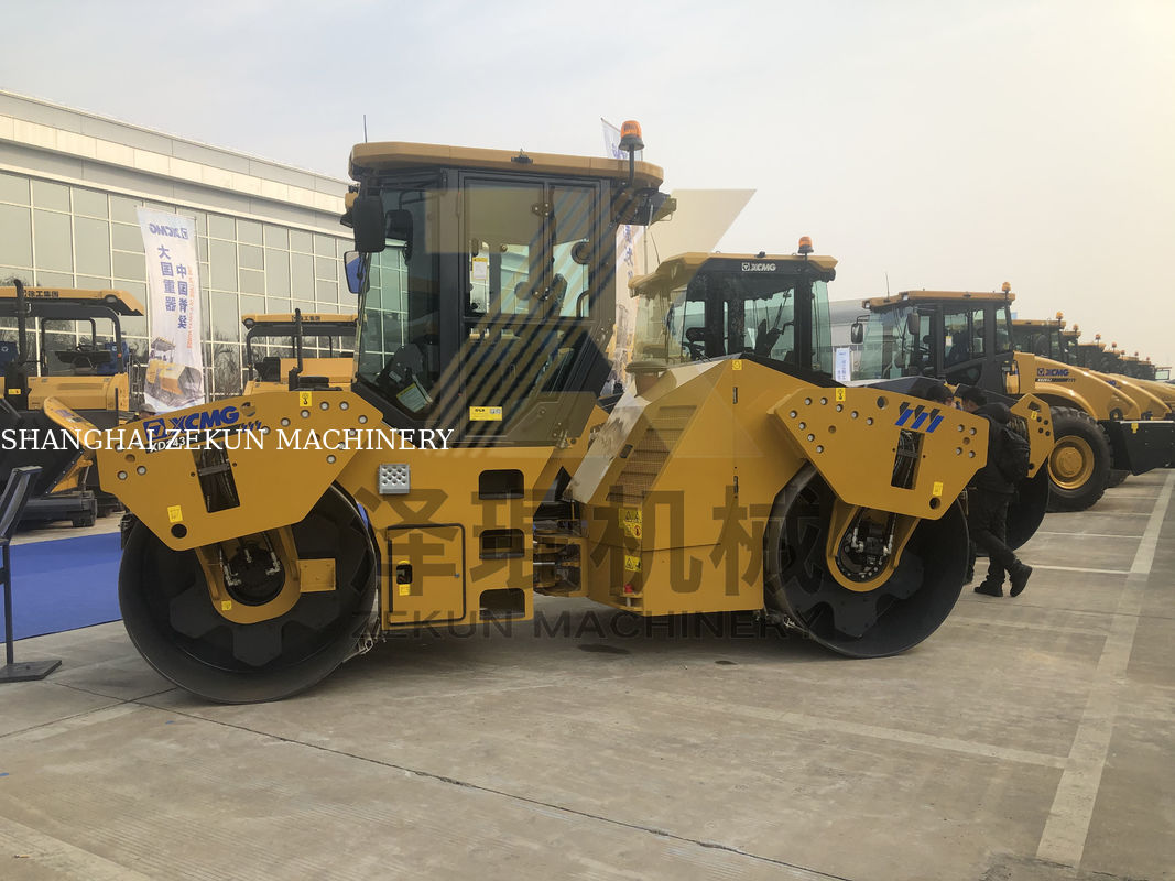 14 Tonnen XCMG XD143 Doppeltrommelrolle China Stufe III Straßenbaugeräte