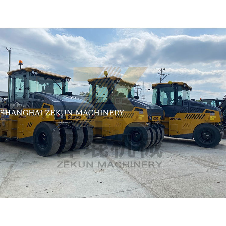 16 Tonnen XCMG XP165S Reifenwalze EU Stufe III Straßenbaugeräte
