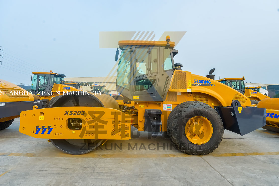20 Tonnen XCMG XS203J Einzeltrommel-Vibrationswalze China Stufe II
