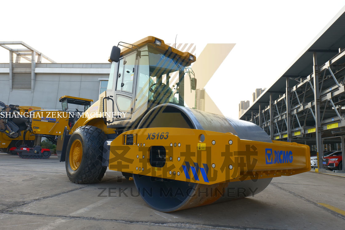 16 Tonnen XCMG XS163 Vibrationswalze China Stufe II Ausrüstung