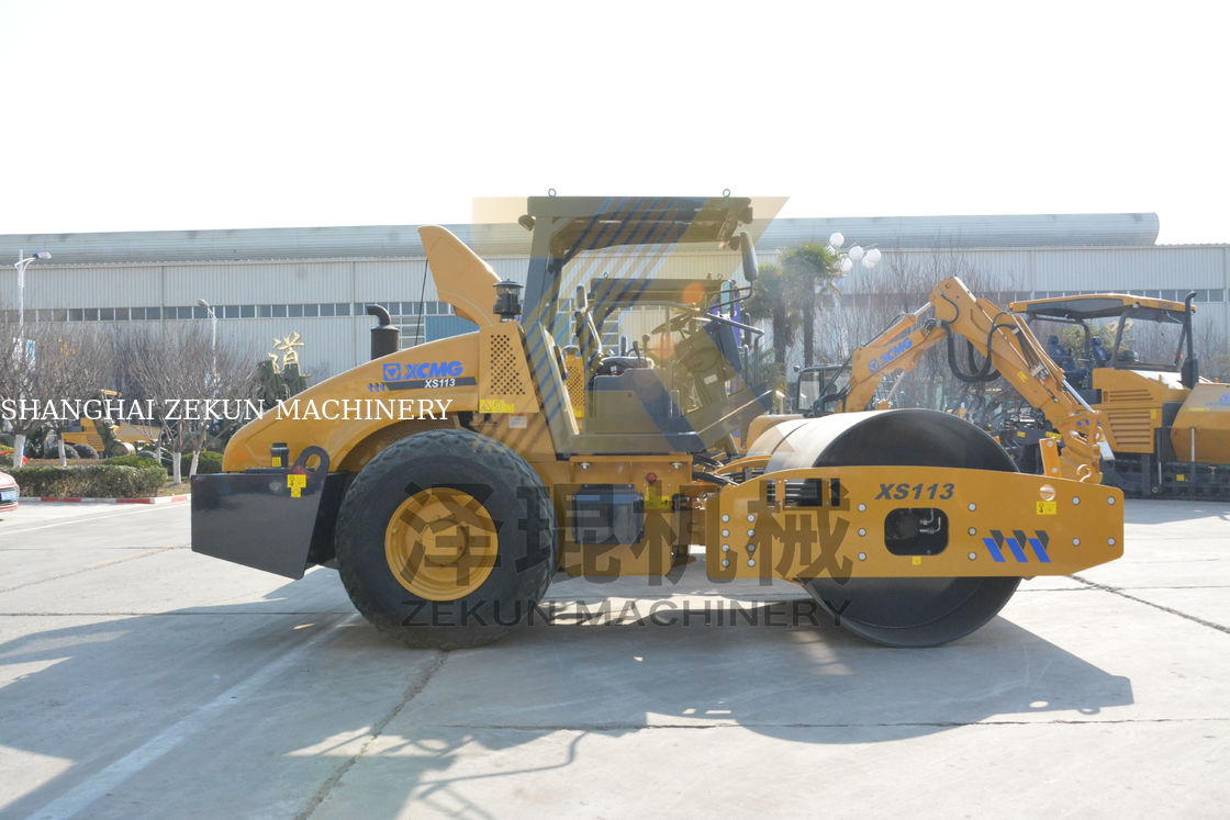 11 Tonnen XCMG XS113 Vollhydraulische Walze China Stufe II Ausrüstung