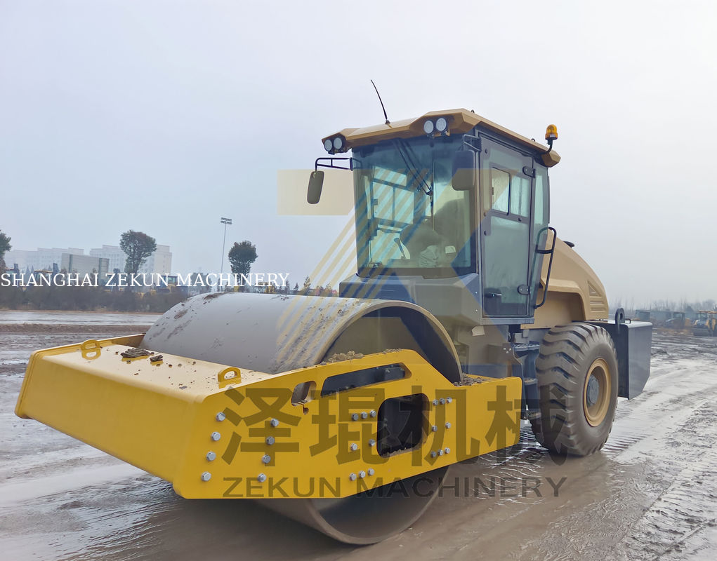 11 Tonnen XCMG XS115 Vollhydraulische Walze EU Stufe II Straßenausstattung
