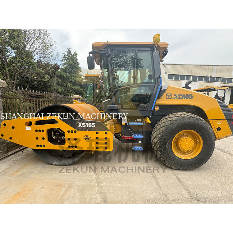 16 Tonnen XCMG XS165 Vollhydraulische Eintrommelwalze EU Stufe V