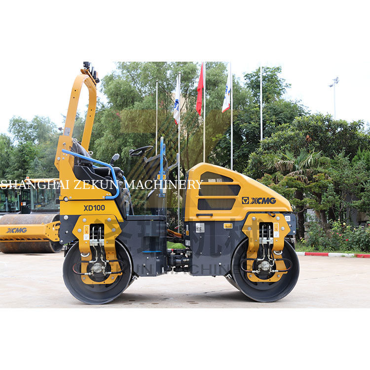 2.6ton XCMG XD100 Leichtgewichts-Vibrationswalze EU Stufe V