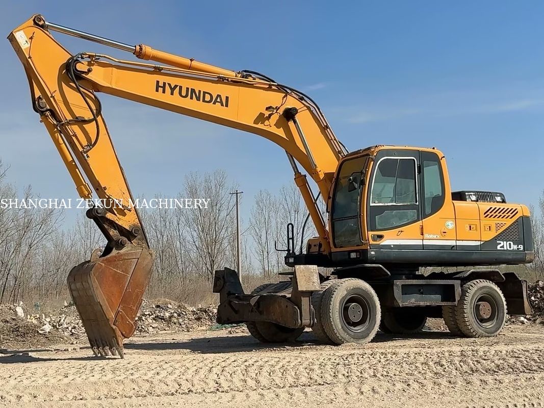 2014 Hyundai R210W-9 21 Tonnen Radbagger perfekt für Bauprojekte