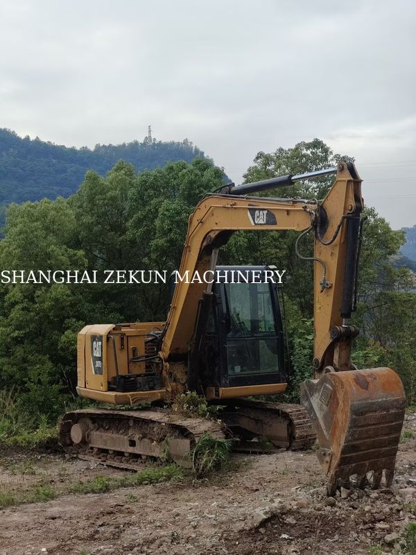 2019 CAT 307E2 Bagger mit maximaler Reichweite von 400 mm und Kraftstoffbehälterkapazität von 135 l