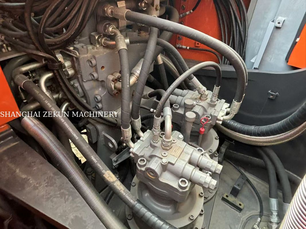 2024 Hitachi ZX520LCH Bagger Maximale Reichweite am Boden 12 Hubraum 15,68 L für nächstes Projekt