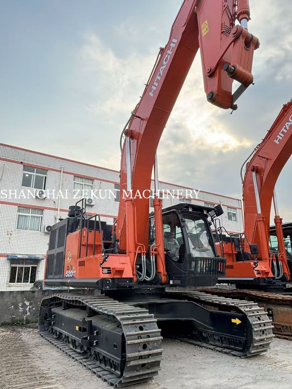 2024 Hitachi ZX520LCH Bagger Maximale Reichweite am Boden 12 Hubraum 15,68 L für nächstes Projekt