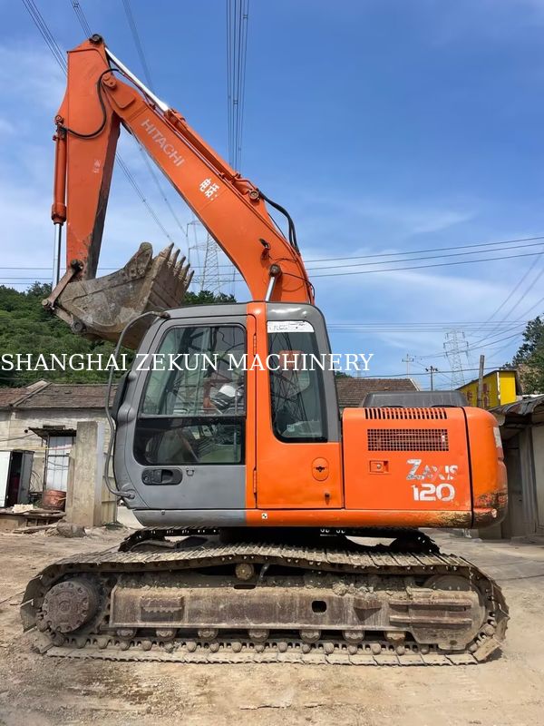 Gebrauchter Hitachi ZX120-6 Bagger mit 2,5 m Armlänge und 210 mm max. Auskipphöhe, 11158 Betriebsstunden
